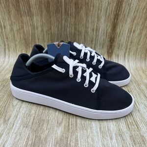 OluKai Pehuea-Li Women's Size 8 Black White Sand Casual Sneakers Shoes NEW
